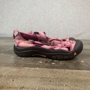 Keen Little Girls Size 13 Outdoor Hiking Water Sandals Pink Adjustable Shoes